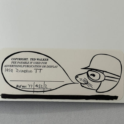 1954 Dundrod TT Racing Photo Maserati A6GCS Photograph Motorsport Modern Print