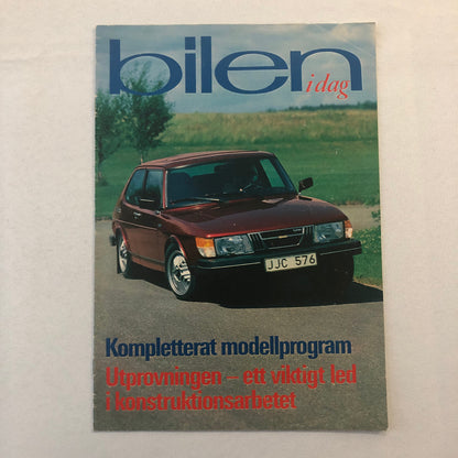 1979 Saab Sales Brochure Magazine 99 900 Turbo Lancia A112 SWEDISH TEXT