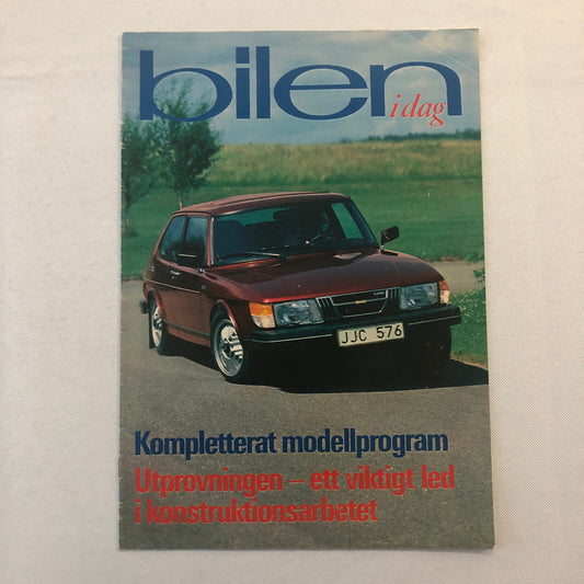 1979 Saab Sales Brochure Magazine 99 900 Turbo Lancia A112 SWEDISH TEXT