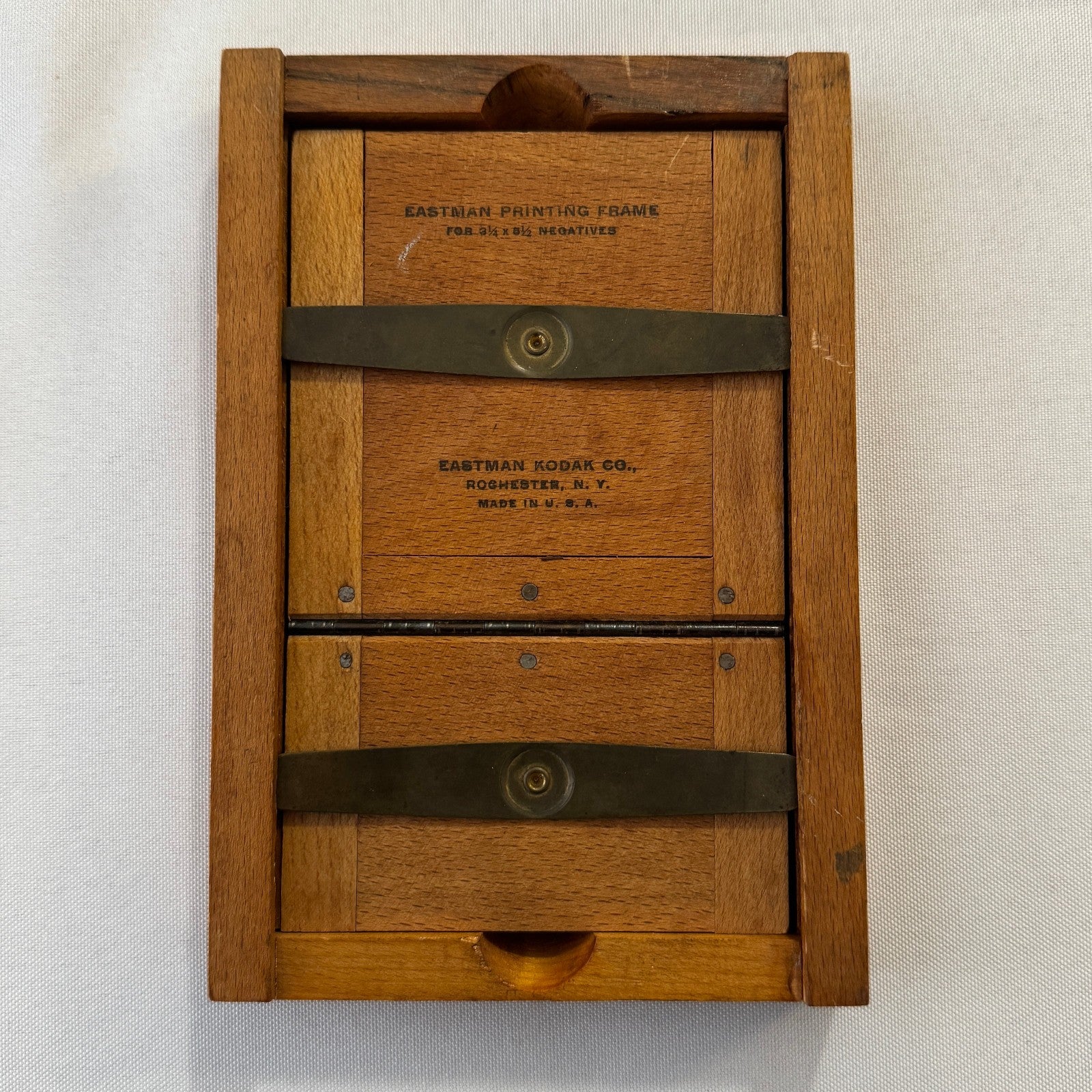 Vintage Eastman Photo Negative Printing Frame Photograph 3 1/4" by 8 1/2"