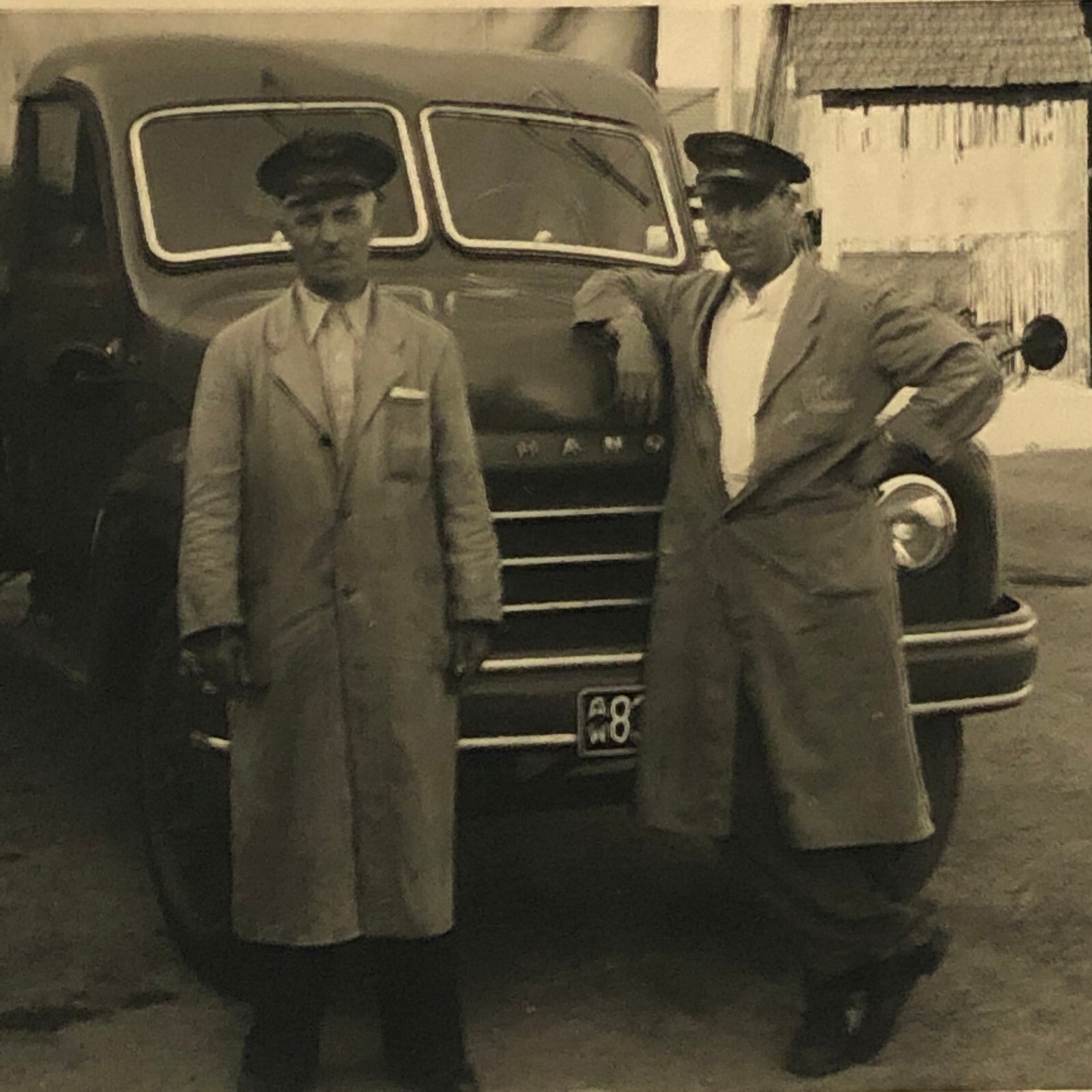 Vintage Hanomag Truck Photo Photograph Print Germany 