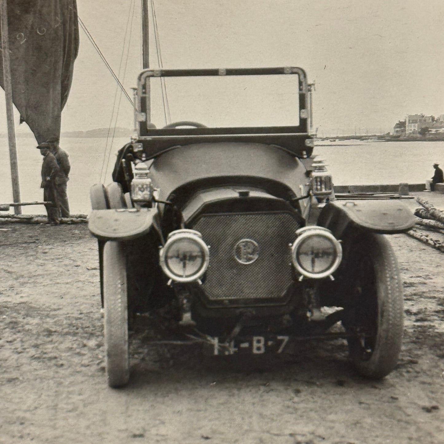 Vintage Photograph Photo Early Antique Car Automobile