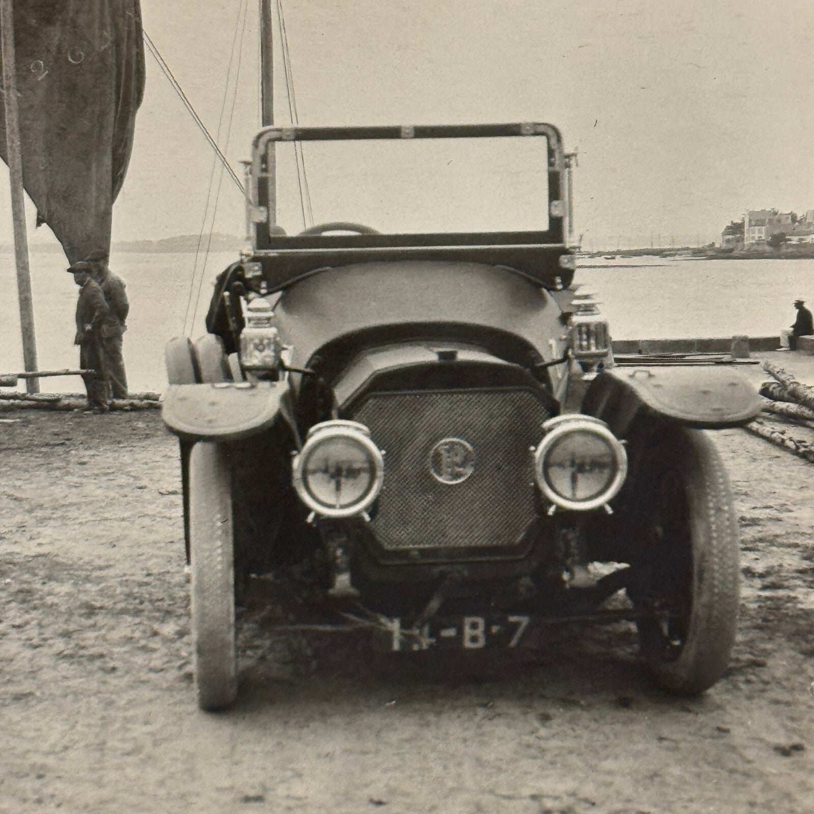 Vintage Photograph Photo Early Antique Car Automobile