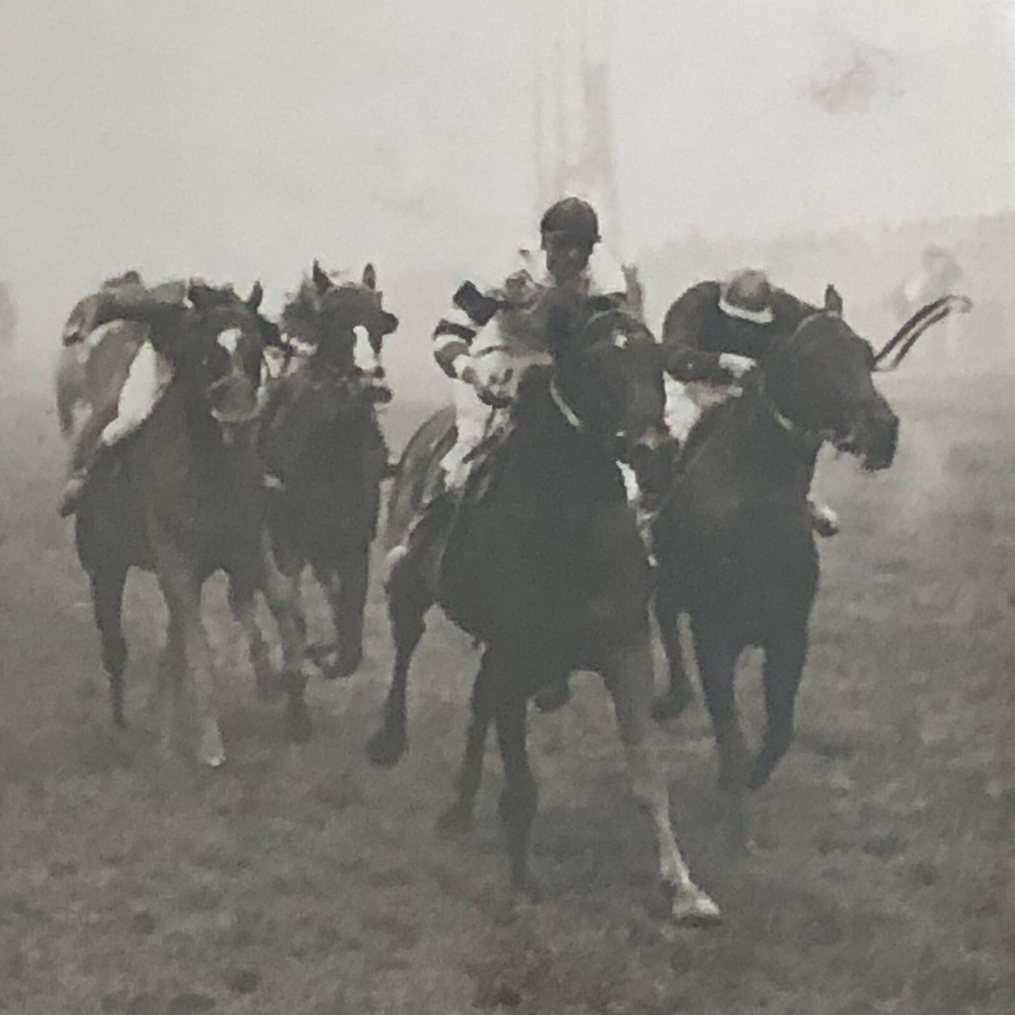 Press Photo Photograph Horse Racing Equestrian Manchester Underwood & Underwood
