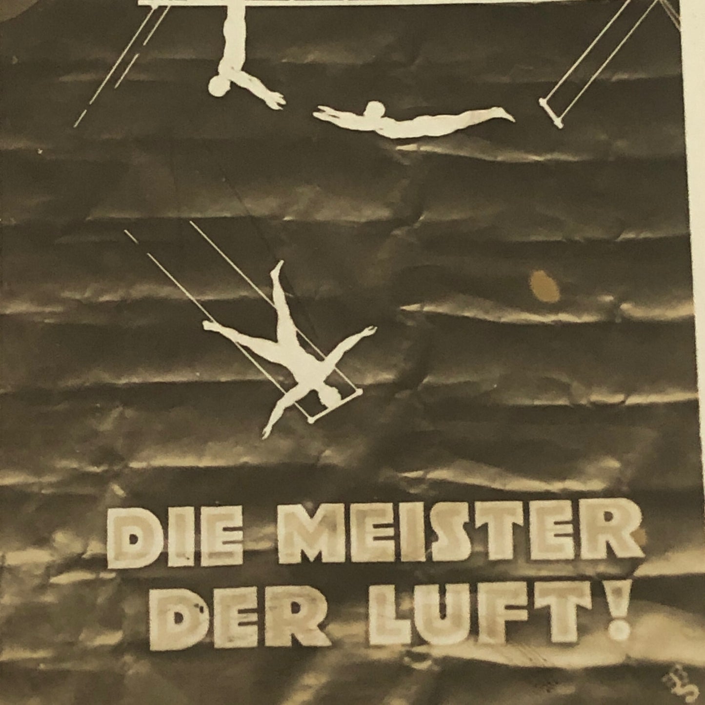 Circus Acrobat Performer Act Postcard Post Card Vintage 2 Buckwalds German