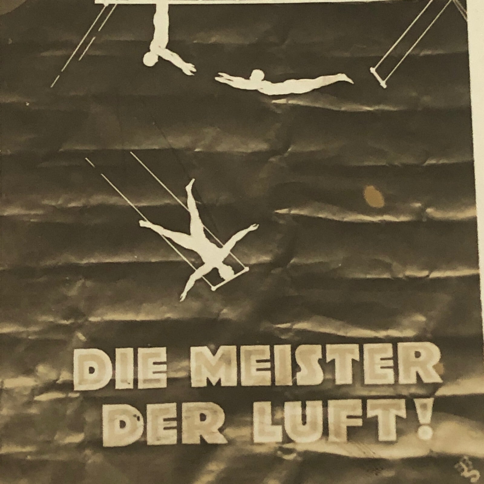 Circus Acrobat Performer Act Postcard Post Card Vintage 2 Buckwalds German