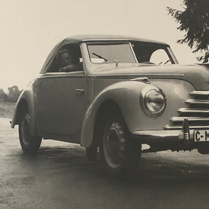 Vintage Skoda Car Photo Photograph Print Automobile