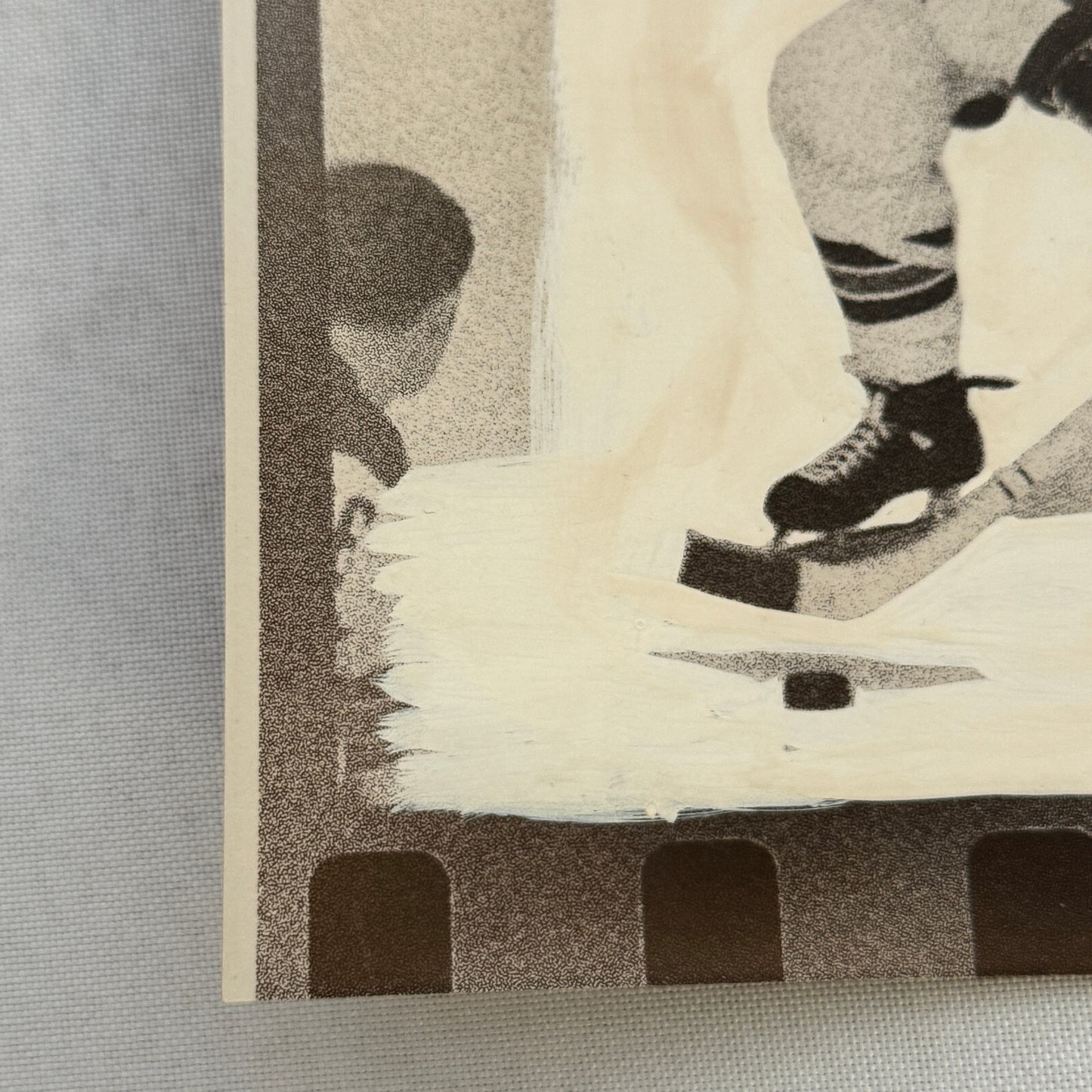 Gordie Howe Detroit Red Wings Hockey Player Photo Photograph Vintage