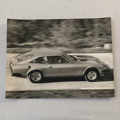 1981 1982 Datsun 280ZX 280 ZX Car Factory Press Photo Photograph GERMAN Text