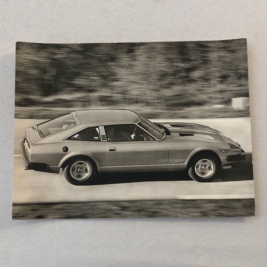 1981 1982 Datsun 280ZX 280 ZX Car Factory Press Photo Photograph GERMAN Text
