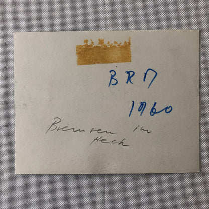 Vintage Racing Photo Photograph BRM Car 1960