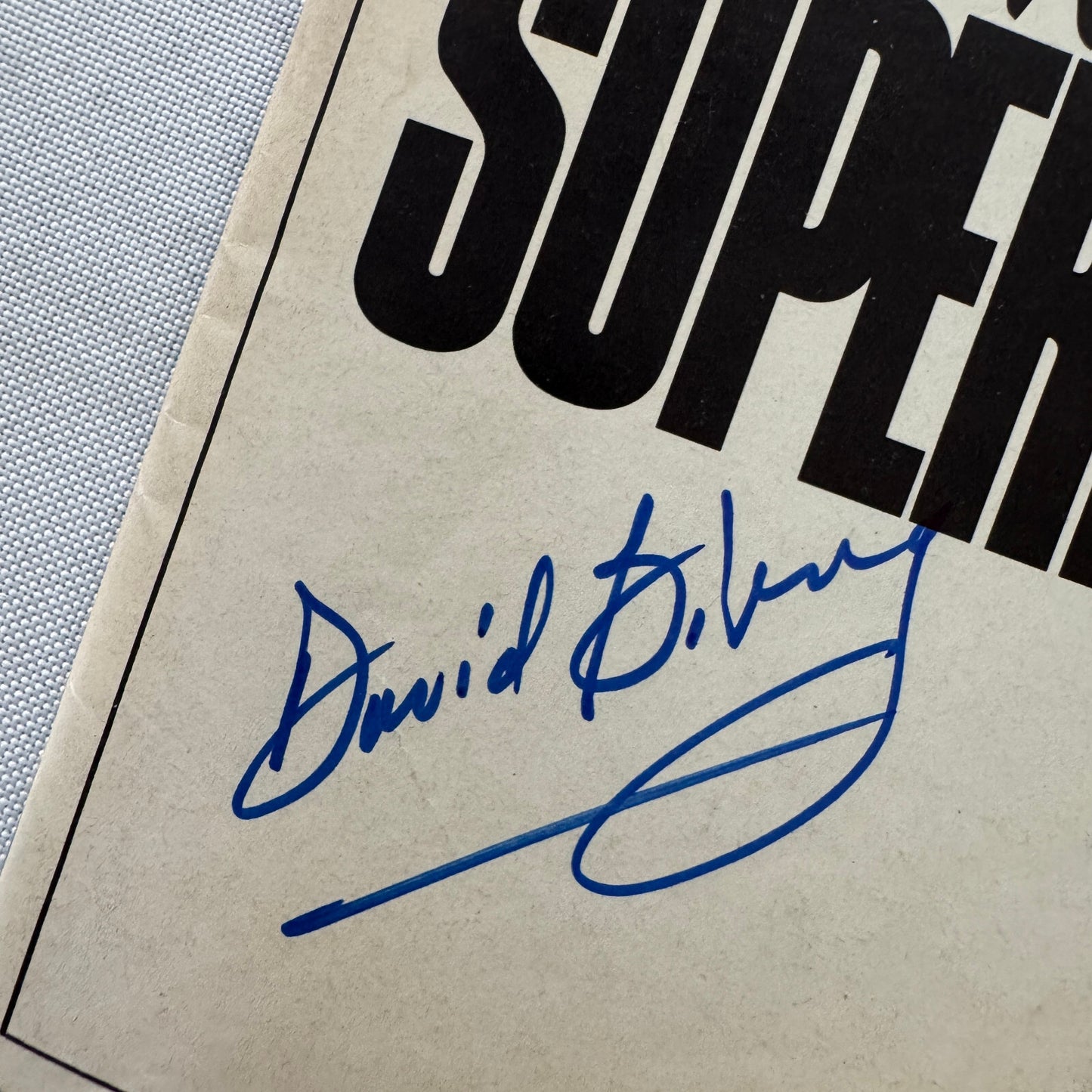 Man and Superman Cast Signed Playbill Program David Birney Frances Conroy