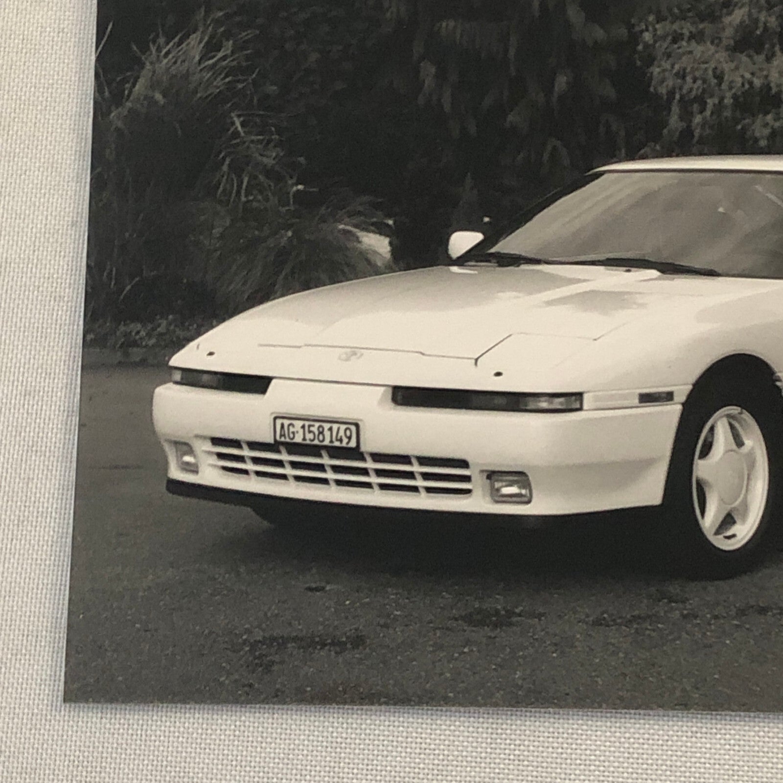 Toyota Supra Turbo Car Factory Press Photo Photograph Print