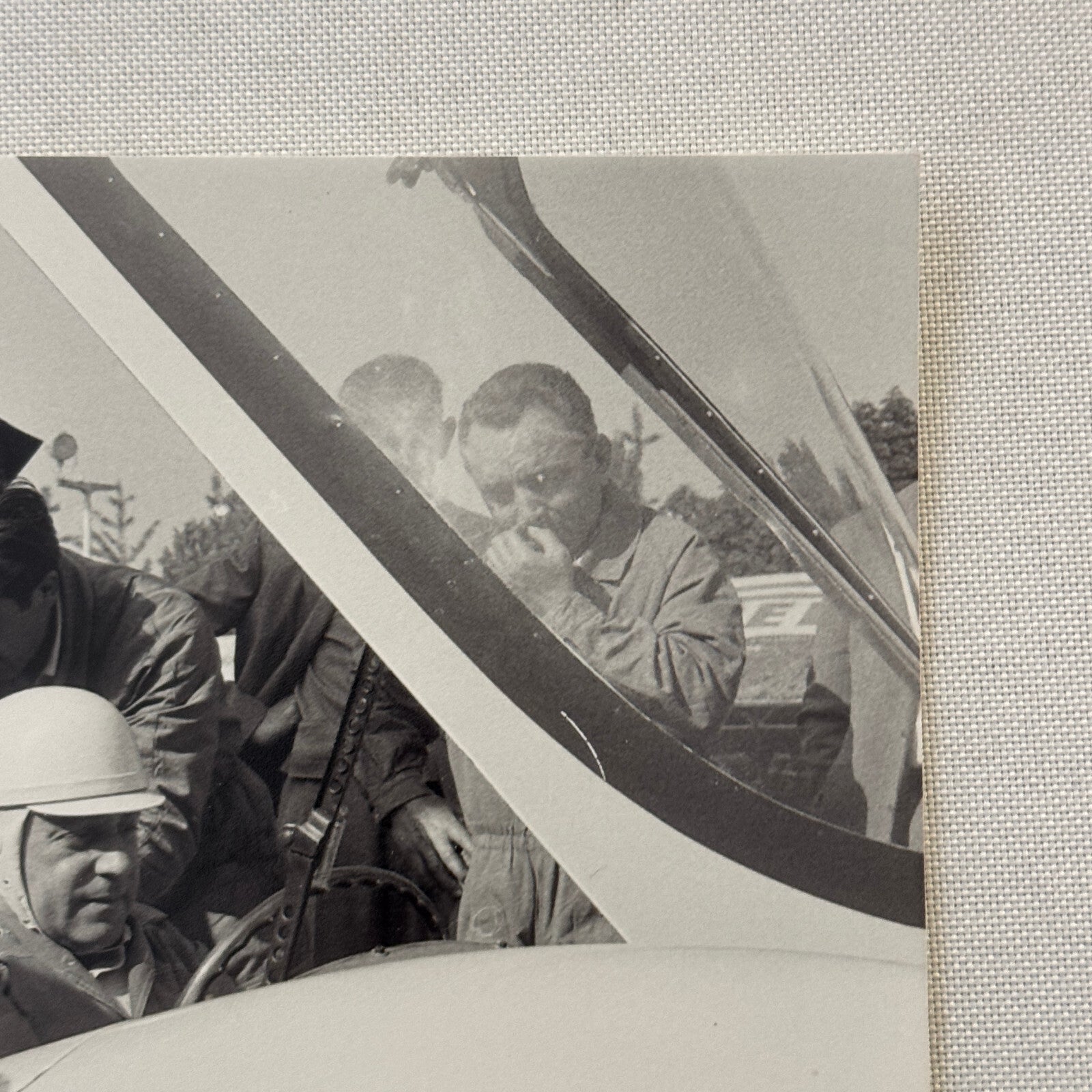 Alfa Romeo Abarth 1100 Pininfarina Car with Carlo Abarth Photo Photograph Modern