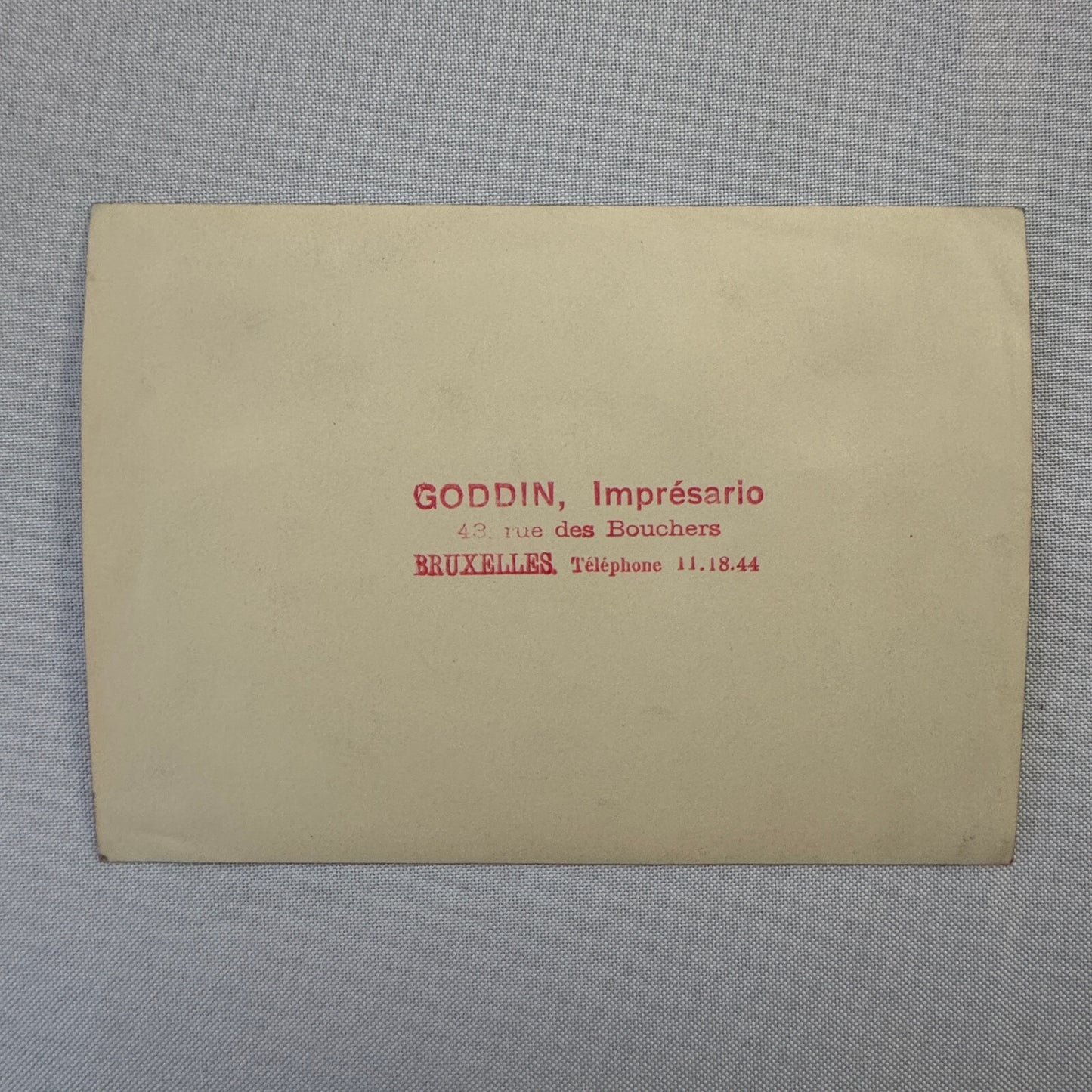 Vintage Circus Acrobat Balancing Act Photo Photograph Burck and Partner FRENCH