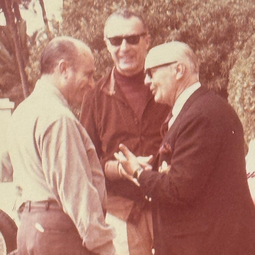 Juan Manuel Fangio Vintage Racing Driver Photo Photograph Alfa Romeo Car Lot 2x