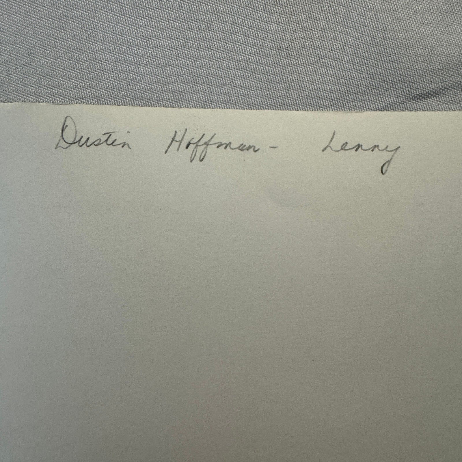 Vintage Movie Photo Dustin Hoffman in Lenny 1974 Press Publicity Photograph