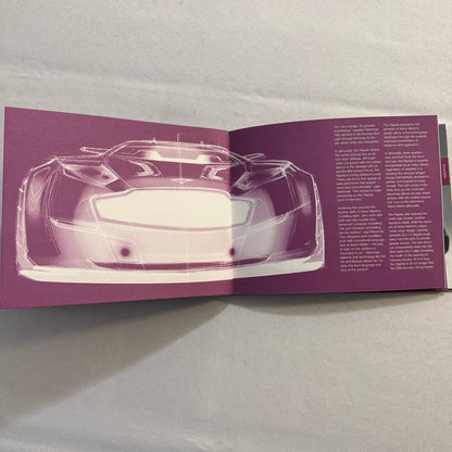 Aston Martin Rapide Car Press Kit Brochure with Photo CD DB9 DBR9 V8 Vantage