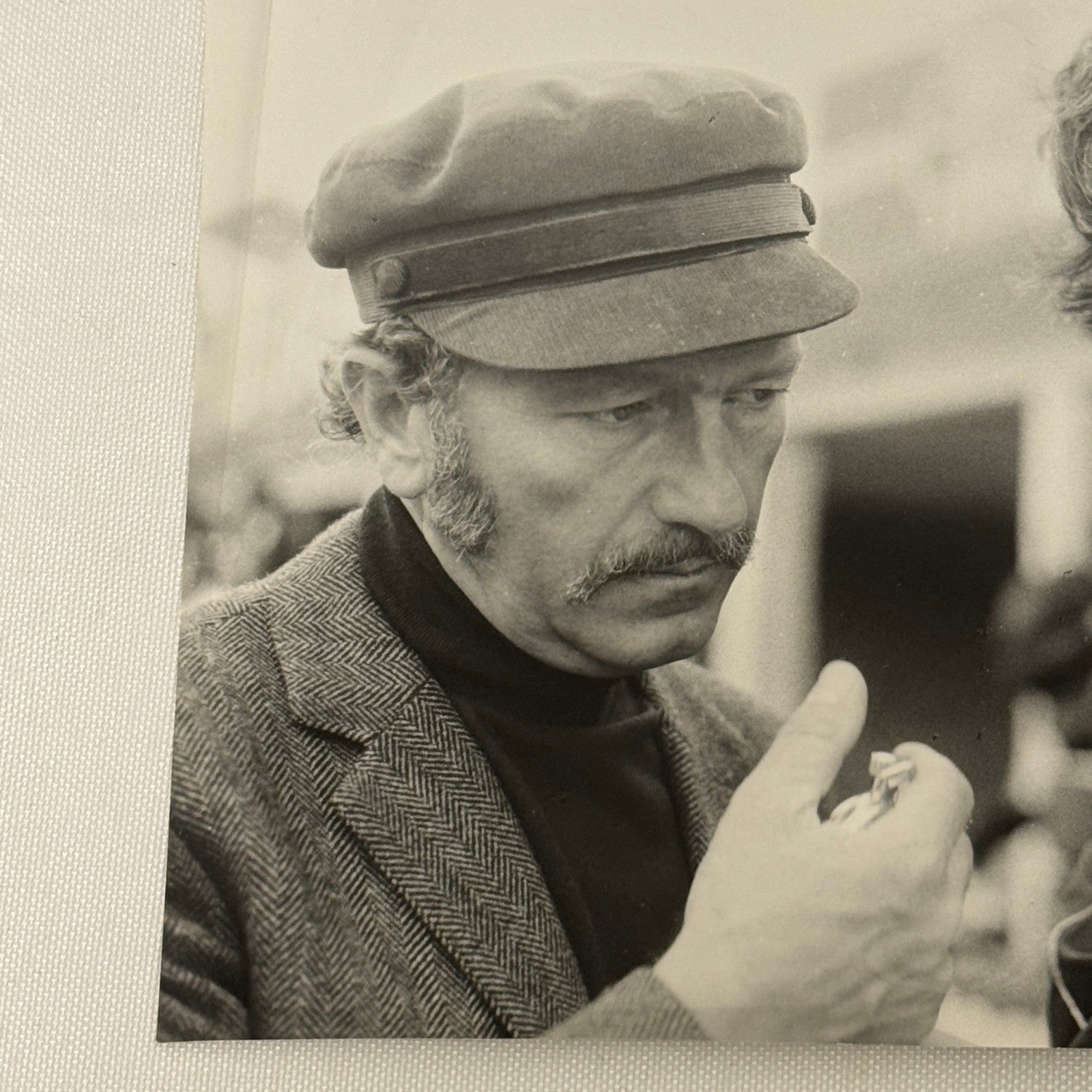 Vintage Racing Photo 1972 German Grand Prix Colin Chapman Peter Warr Motorsport