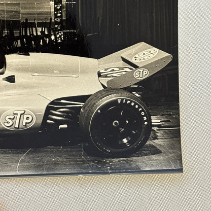 Vintage STP Racing Car Photo Photograph Print Ballroom Display Lot 5x