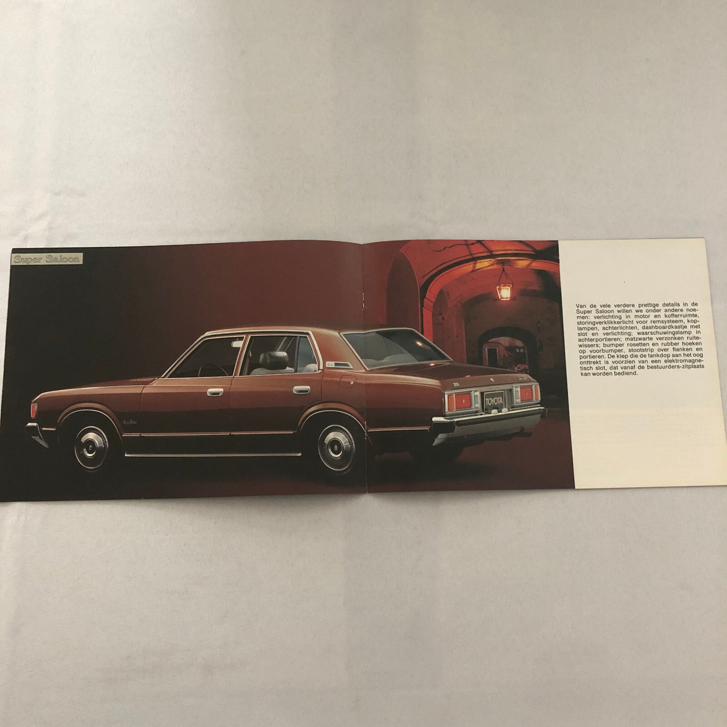 Vintage Toyota Crown Car Sales Brochure Catalog GERMAN TEXT European 2000 2600