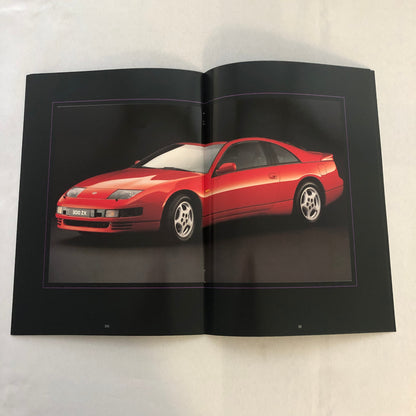 Vintage Nissan 300ZX Car Sales Brochure Catalog 300 ZX GERMAN Text European
