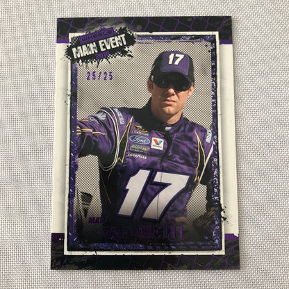 2010 Wheels Main Event Purple Parallel Nascar # 25/25 Matt Kenseth Racing