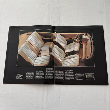 1983 Toyota Tercel Car Sales Brochure Catalog SR5 Wagon Liftback 4WD Vintage