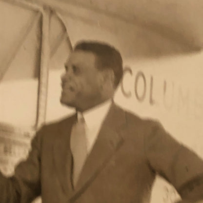 Press Photo Photograph Aviator Captain J. Errol Boyd Haiti Haitian Flight