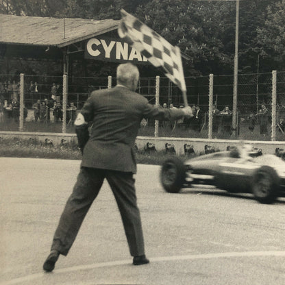 Vintage 1964 Formula 3 Racing Car Photo Photograph Giacomo Geki Russo Win 