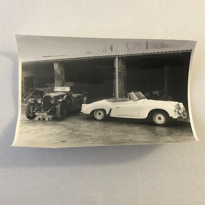 Vintage 1923 Bentley Blue Label and 1955 Daimler Conquest Roadster Photo Print