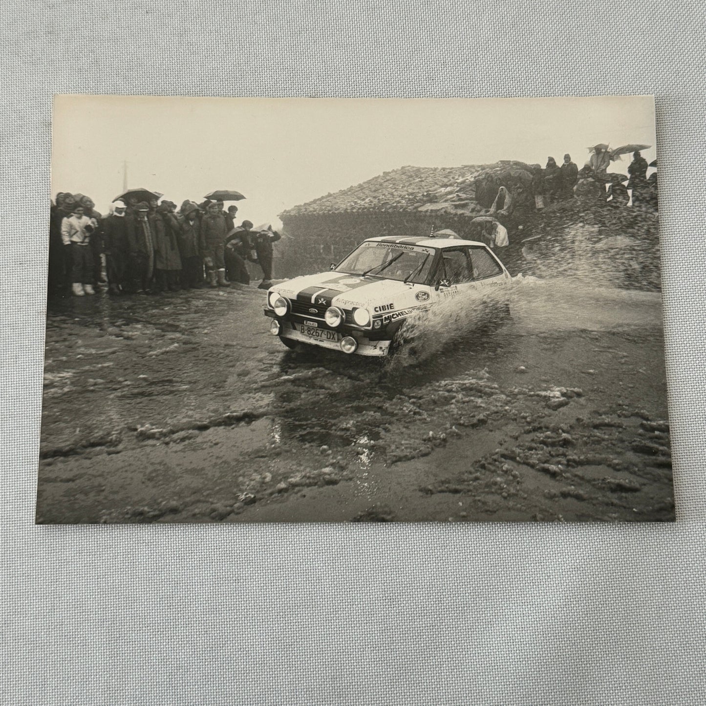 1980 Rallye Monte Carlo Press Photo Photograph DPPI Ford Escort RS1800 MKII