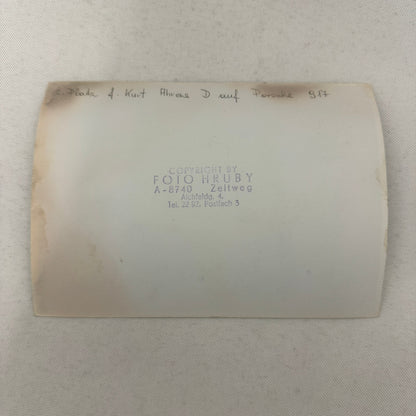 Vintage Porsche 917 Racing Photo Photograph Kurt Ahrens Foto Hruby