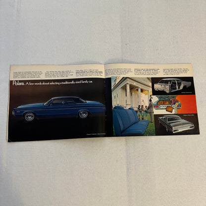 1972 Dodge Car Sales Brochure Catalog Dart Demon Challenger Coronet Charger +