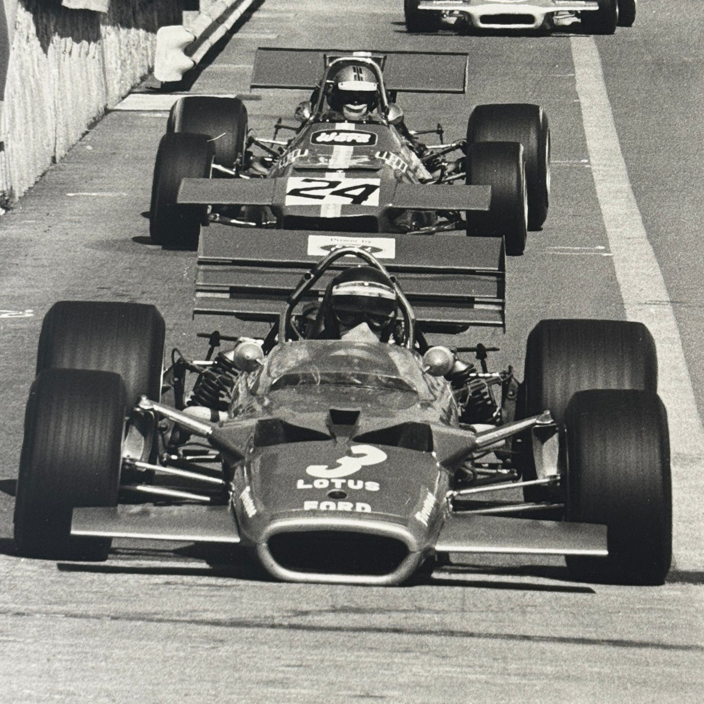 1970 Monaco Grand Prix Racing Photo Photograph Jochen Rindt Jo Siffert