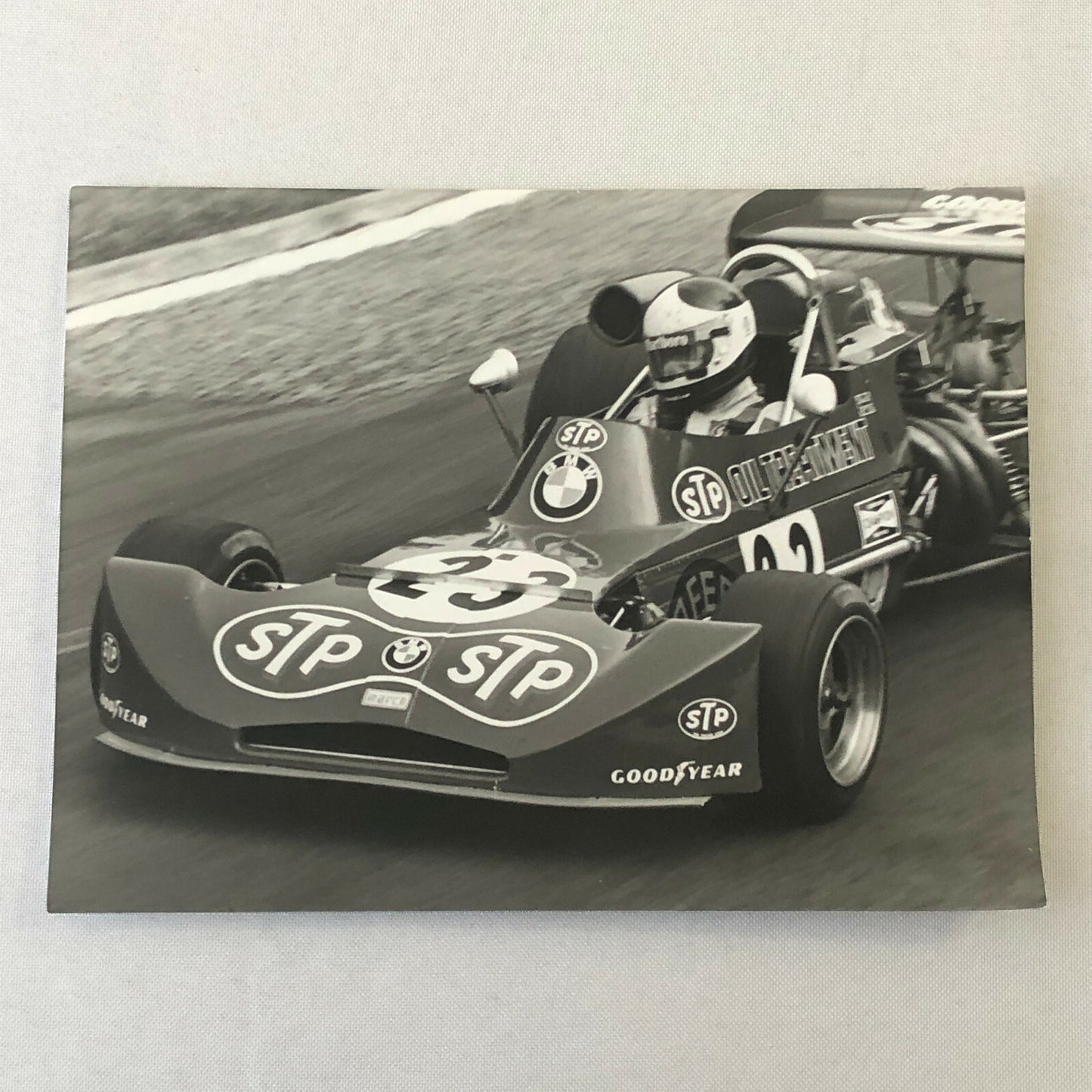 Vintage Racing Car Photo Photograph 1973 Rouen F2 Jean Pierre Jarier March BMW