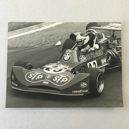 Vintage Racing Car Photo Photograph 1973 Rouen F2 Jean Pierre Jarier March BMW