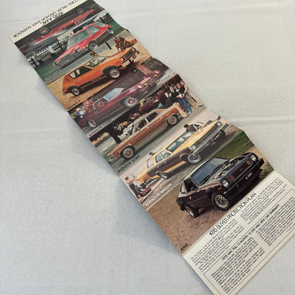 1978 American Motors AMC Sales Brochure Concord Pacer Gremlin AMX Matador