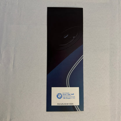 1982 BMW Motorcycle Bike Options Sales Brochure R45 R65 R80 R100 RT CS GERMAN