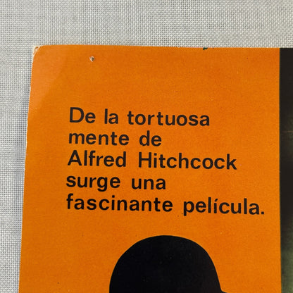 Vintage Movie Lobby Card Alfred Hitchcock Family Plot La Trama Spanish