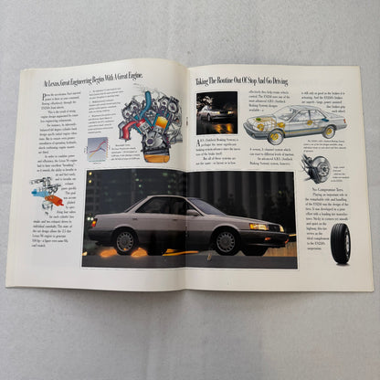 Lexus ES250 Car Sales Brochure Catalog Advertising Canadian Lexus ES 250 Vintage