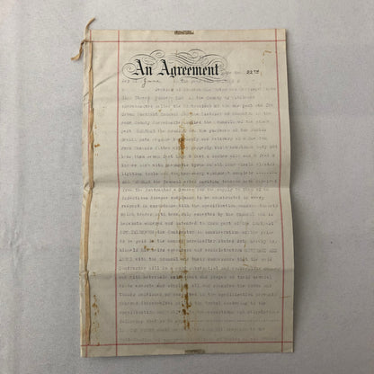 1922 Government Contract for Infectious Disease Ambulance Edmonton London UK