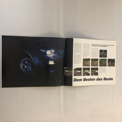 1997 1998 Honda NSX Car Sales Brochure Catalog GERMAN TEXT European Market