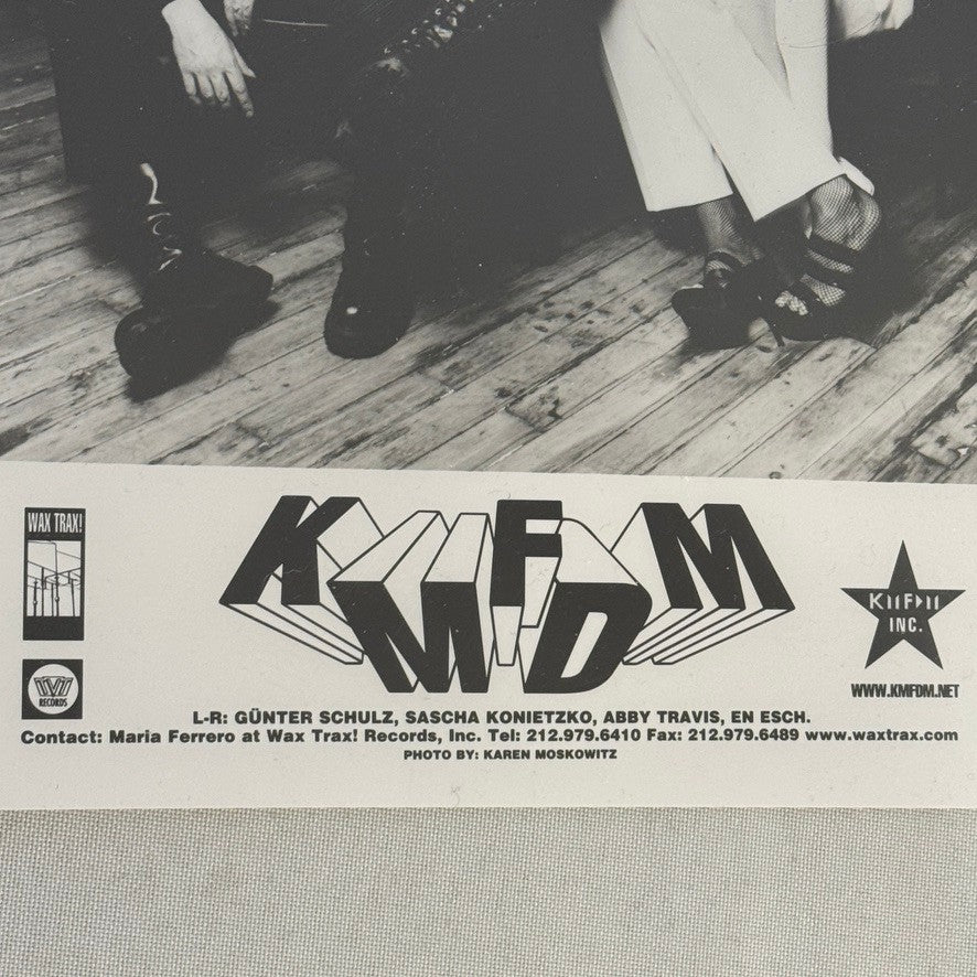 KMFDM Music Publicity Press Photo Photograph