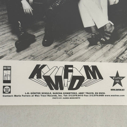 KMFDM Music Publicity Press Photo Photograph