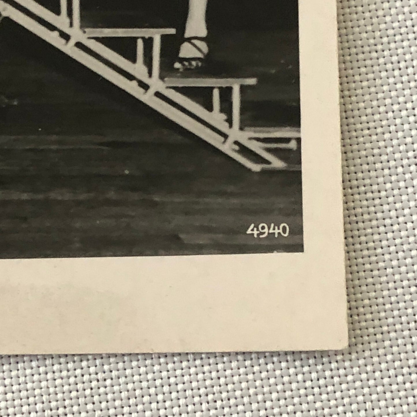 Circus Unicycle Balancing Act Performer Photo Photograph Vintage