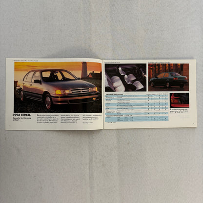 1993 Toyota Sales Brochure Catalog Previa Paseo MR2 Celica 4Runner T100 Pickup