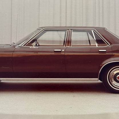 1975 Ford Granada Sedan Car Photo Photograph Print Vintage