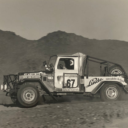 1980 Transafrica Rally Rallye Photo Photograph DPPI Jeep Truck Africa