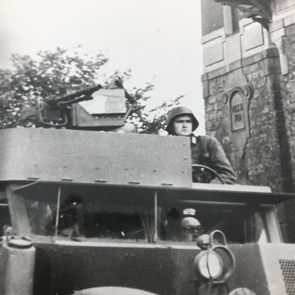 Vintage Movie Still Photo Photograph Print Military Army Truck Soldiers